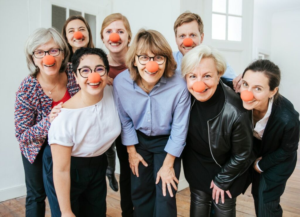 Teamfoto Humor Hilft Heilen; Copyright Laura Moneke für HHH