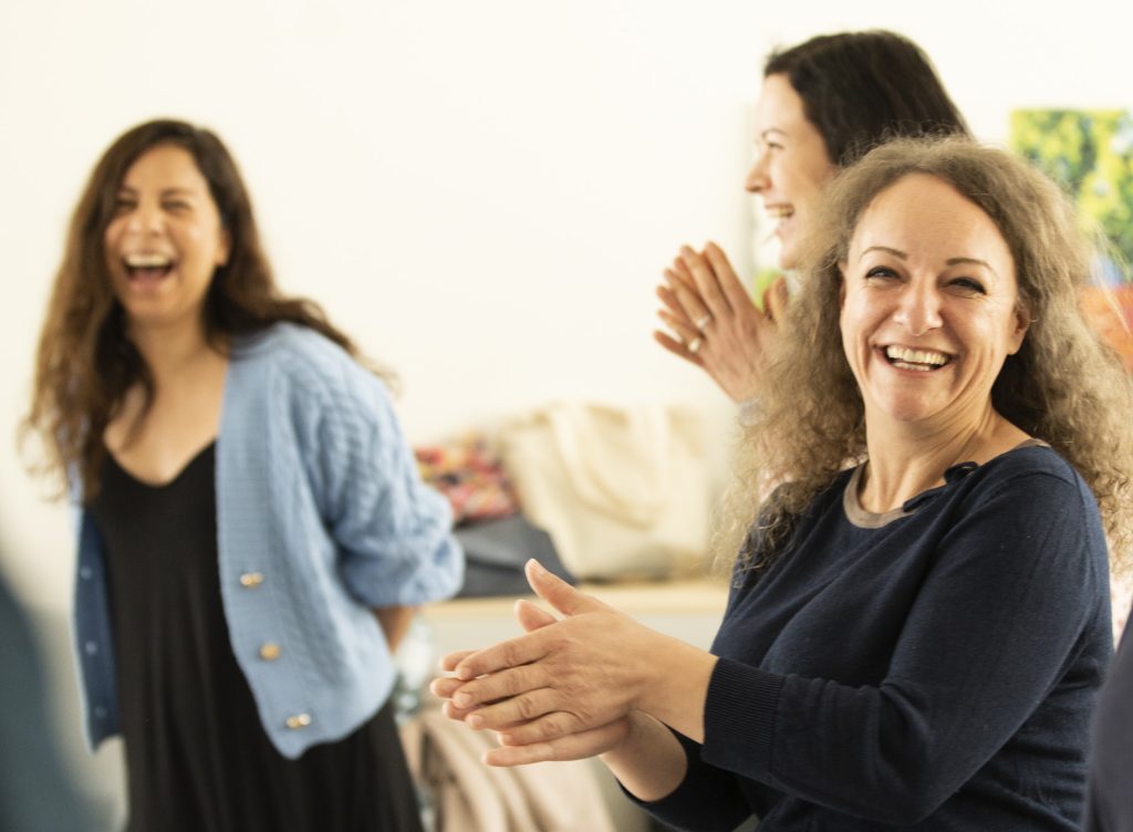 Pflegeworkshop mit HUMOR HILFT HEILEN _Copyright Marina Weigl