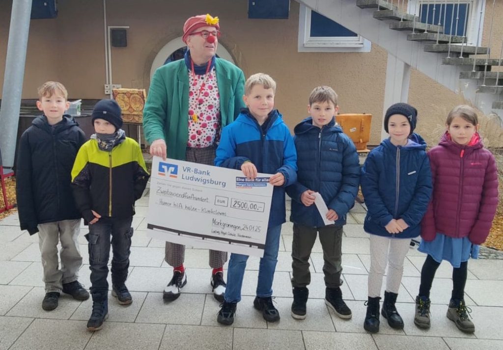 HHH-Klinikclown besucht die Kinder der Ludwig-Heydt-Schule in Markgröningen_Copyright: Ludwig-Heydt-Schule