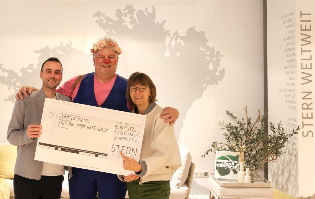 Spendenübergabe der Firma Stern_Copyright Stern